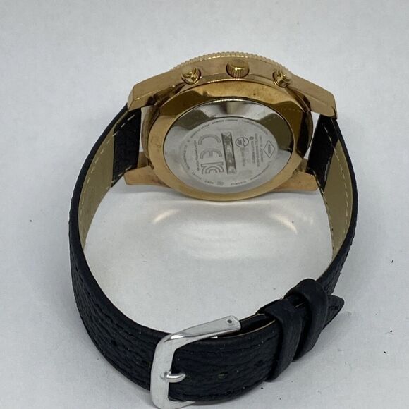 Fossil FTW5016 Women's Black Leather White Analog Dial Hybrid Smart Watch XX786 - Picture 10 of 12